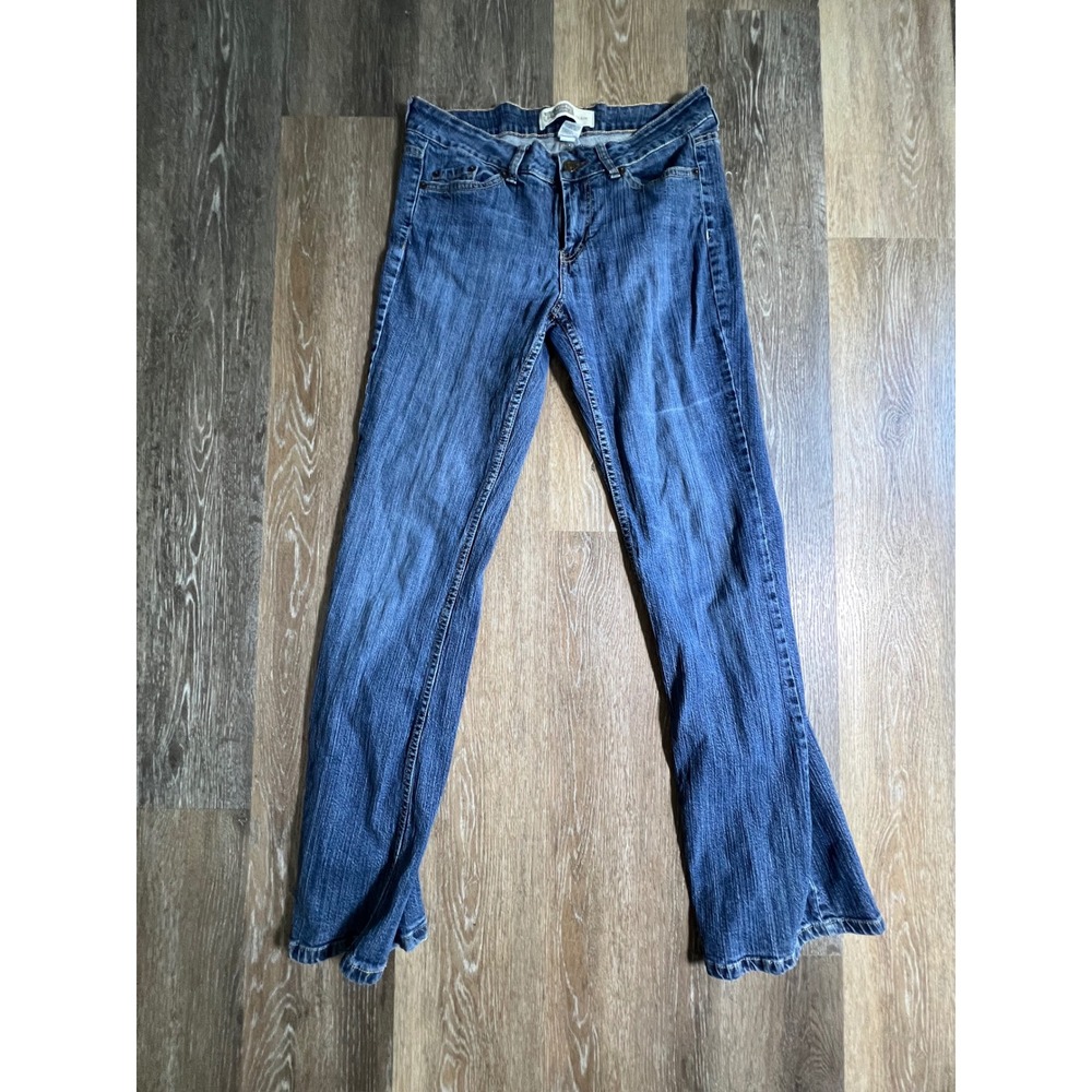 Route 66 Bootcut Jeans Womens 7/8 Blue Excellent Mid Rise Flare Denim